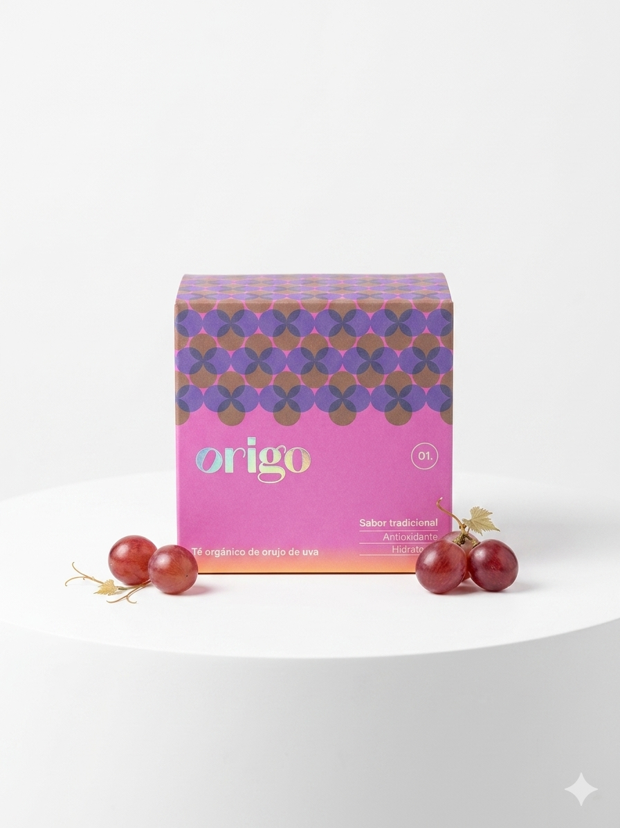 Té de Uva Tradicional · 12 bolsitas