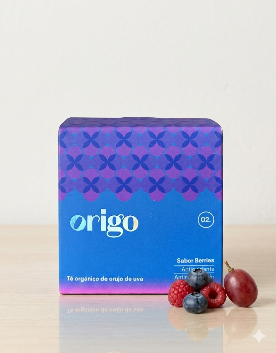 Té de Uva Berries · 12 bolsitas